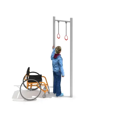 Rehabiliteringsstativ 1 Tilpasset rullestol | Treningspark