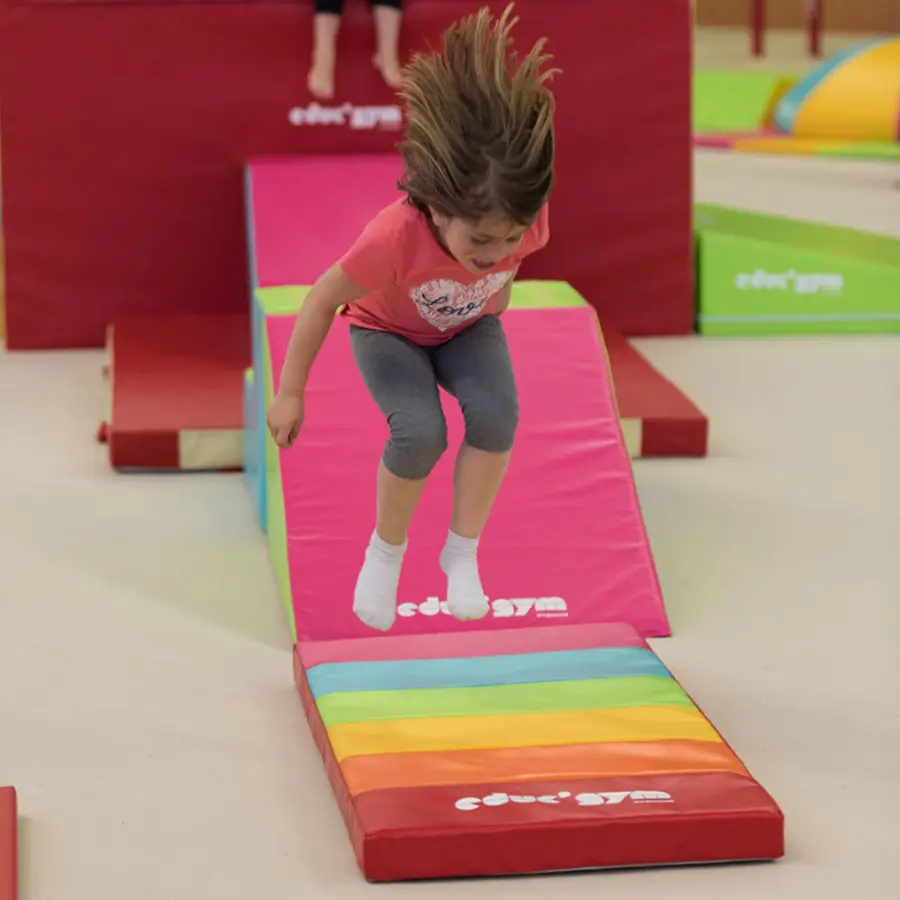 Educ'Gym Gymnastikkmatte Barnegymnastikk | 120x60x7 cm 