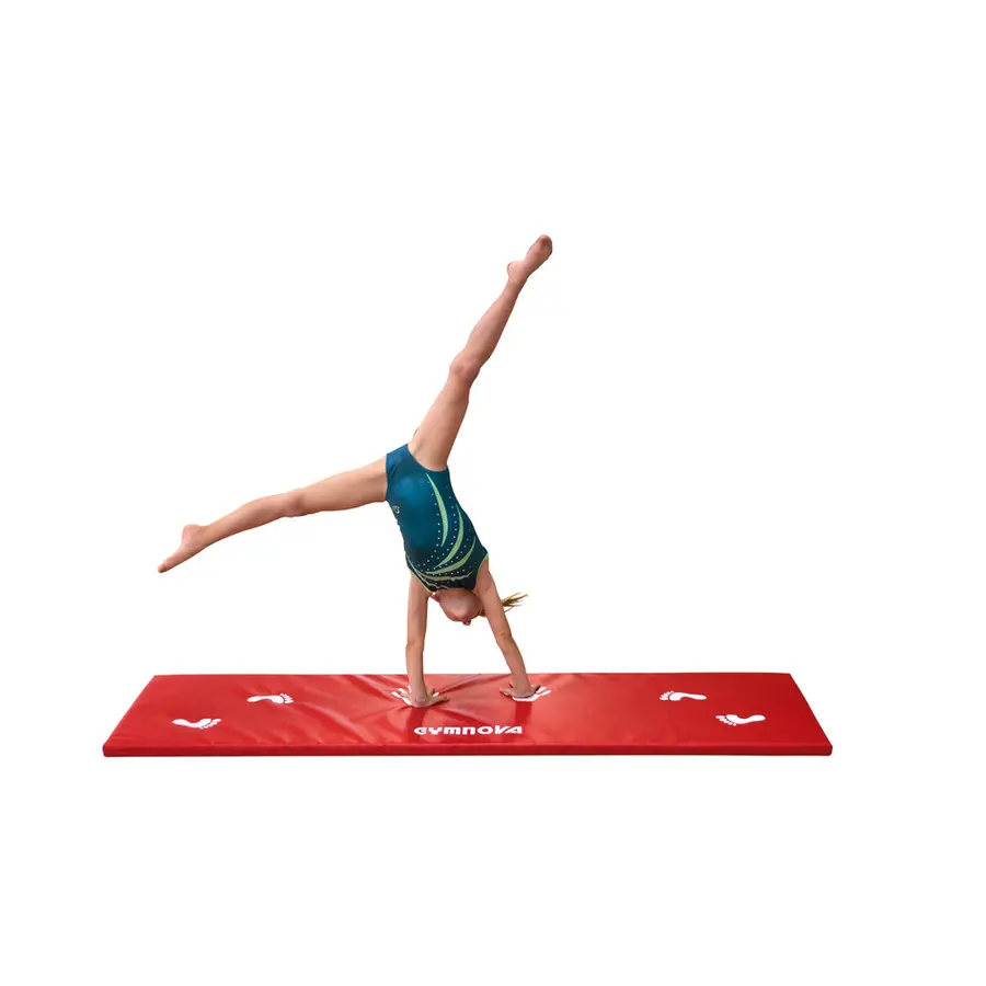 Gymnova Slåhjulmatte 200 x 50 x 4 cm | Turnmatte 