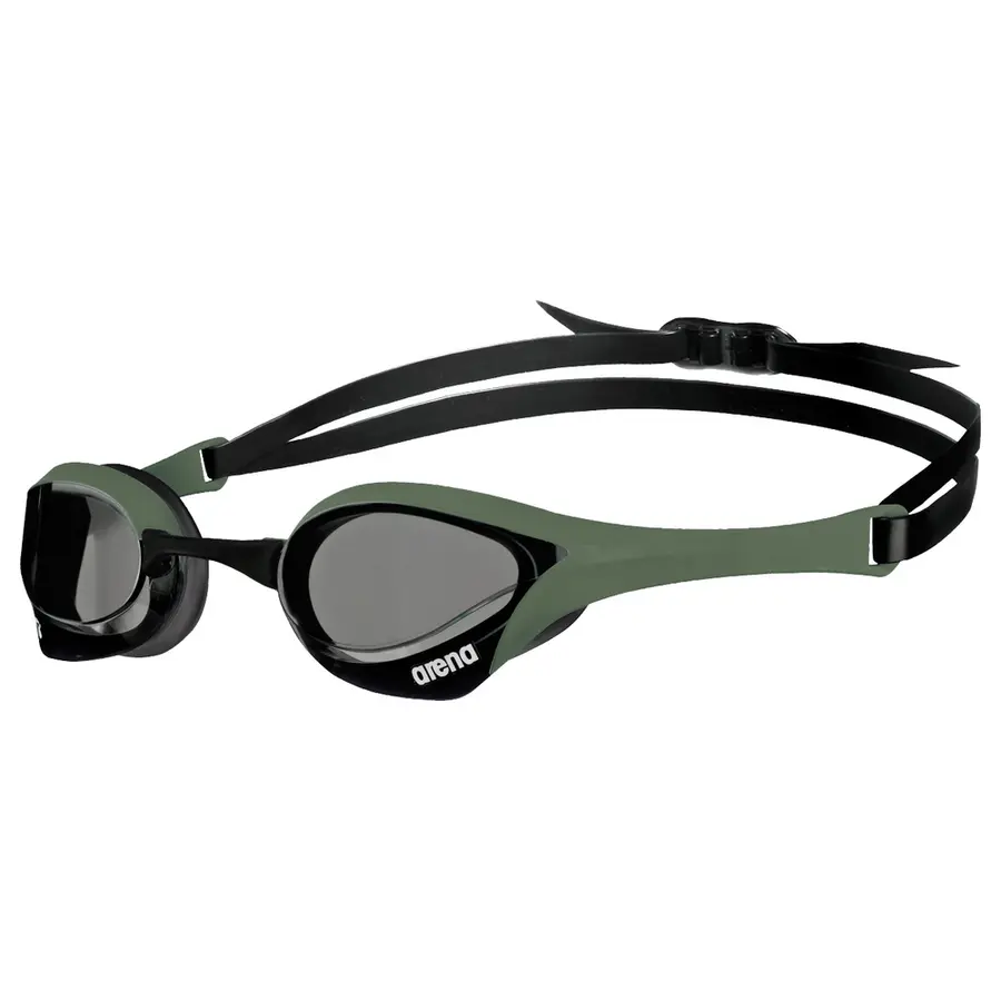 Cobra Ultra Swipe Svømmebrille Arena | Sot linse/grønn | Racing brille 