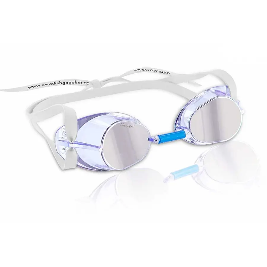 Monterbar Svømmebrille Jewel Sapphire (Lyse blå)- Speilglass 