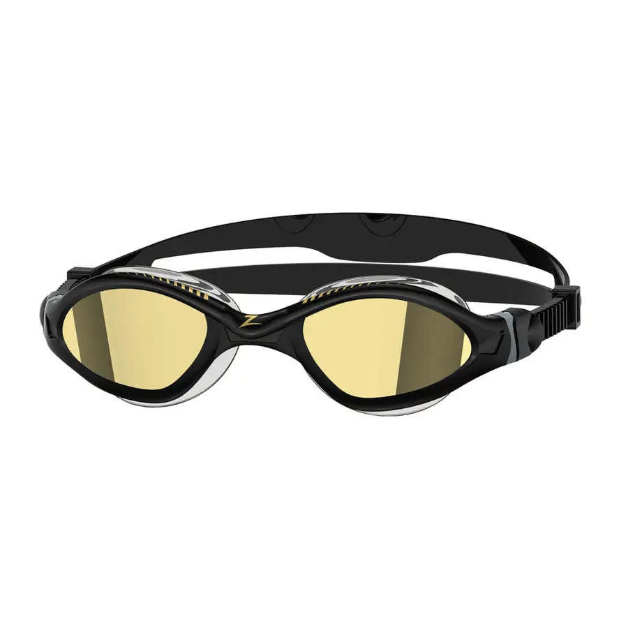 Tiger LSR+ Titanium Svømmebriller S-M Zoggs | Speillinse gull | Small Fit 