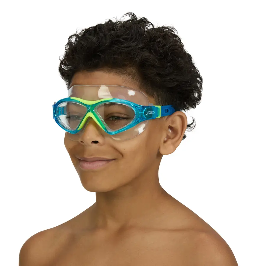 Super Seal Junior Mask Zoggs 6-14 år | Klar linse | Dykkermaske 