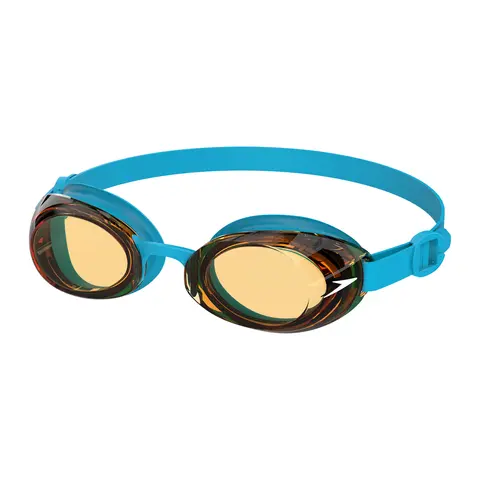 Jet 2.0 Junior Svømmebrille Speedo 6-14 år | Oransje linse | Blå