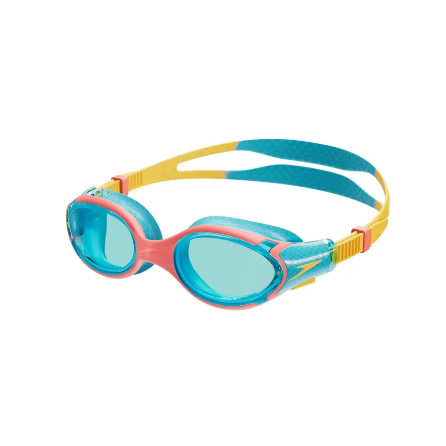 Biofuse 2.0 Junior Svømmebrille Speedo 6-14 år | Blå linse | Oransje 