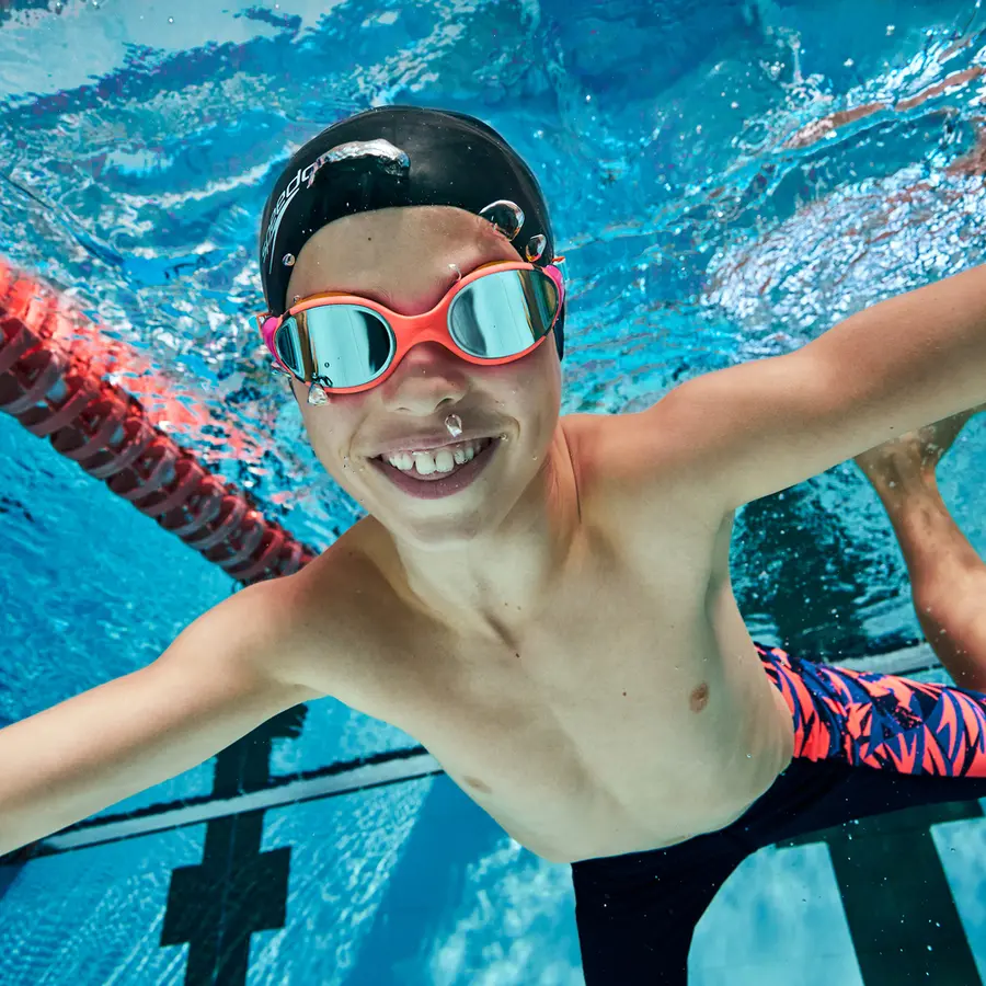 Biofuse 2.0 Mirror Junior Svømmebrille Speedo 6-14 år | Speillinse 