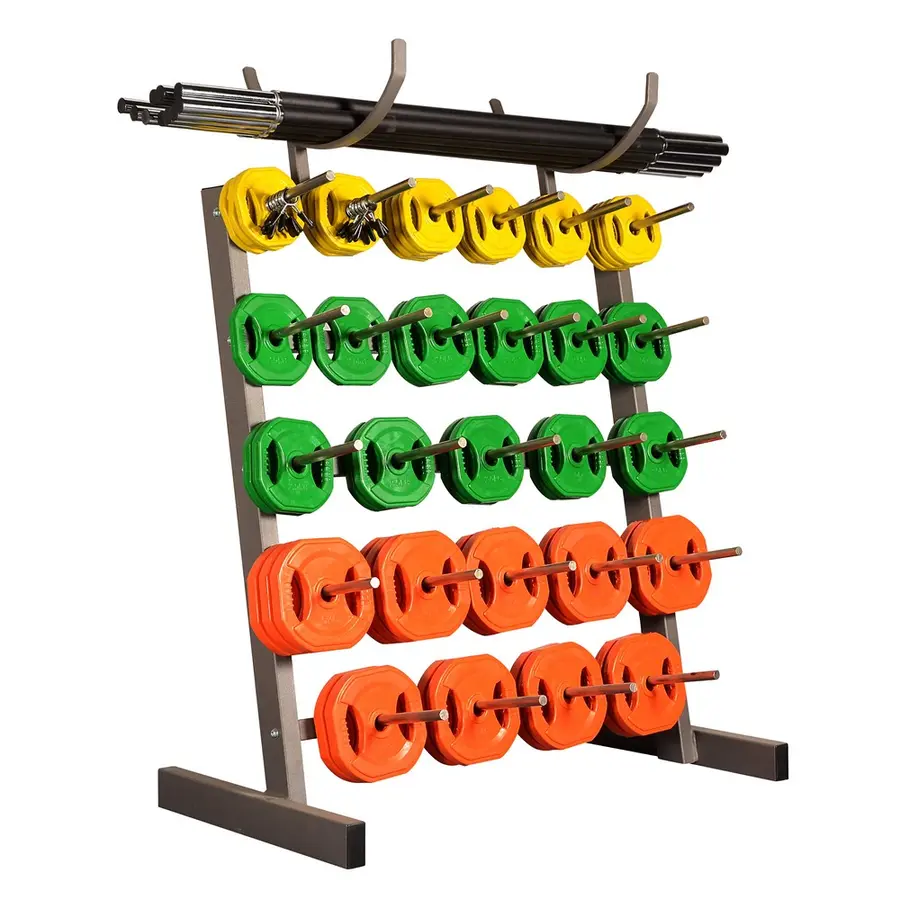 Gymleco Rack - Bodypump Oppbevaring til 30 pumpsett 