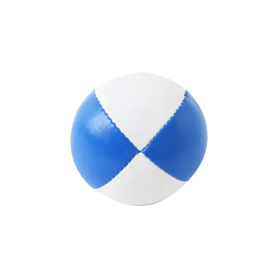 MB Sjongleringsball 110 g | Fluo Blå | 2-farget | Fluoriserende 