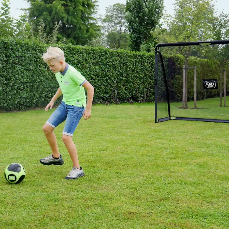 EXIT Coppa Fotballmål 220x170 cm | Med Målvegg 