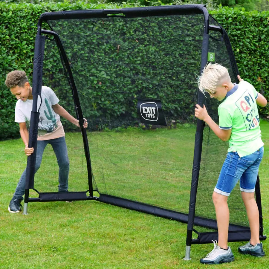 EXIT Coppa Fotballmål 220x170 cm | Med Målvegg 