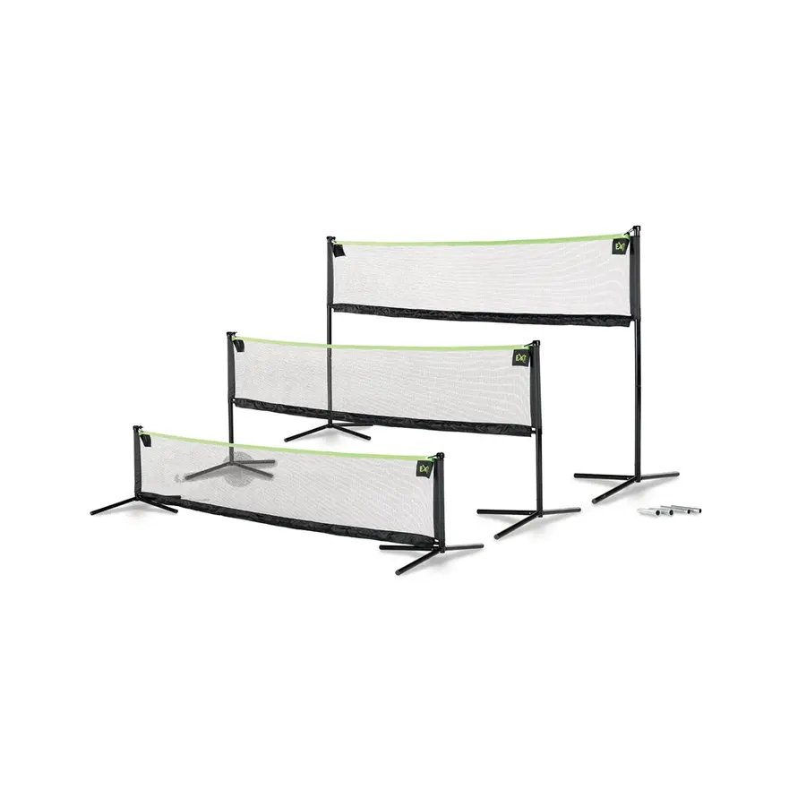 EXIT regulerbart sportsnett 3 meter Badmintonnett tennisnett volleyballnett 