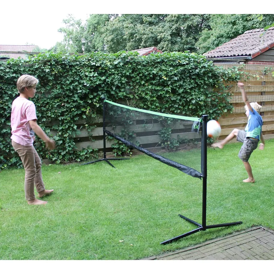 EXIT regulerbart sportsnett 3 meter Badmintonnett tennisnett volleyballnett 