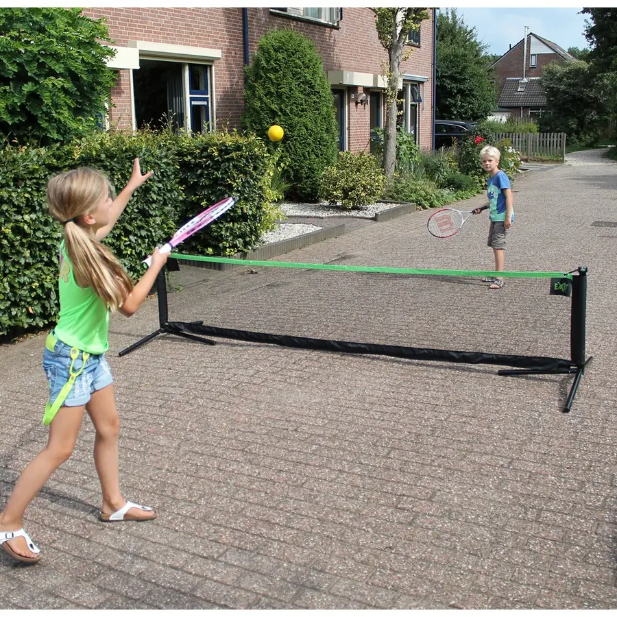 EXIT regulerbart sportsnett 3 meter Badmintonnett tennisnett volleyballnett 