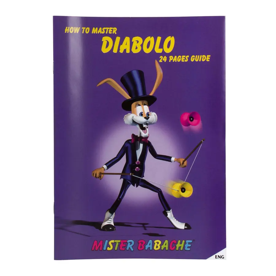 Hefte om Diabolo | Sjonglering Illustrerte tips og triks | Engelsk 