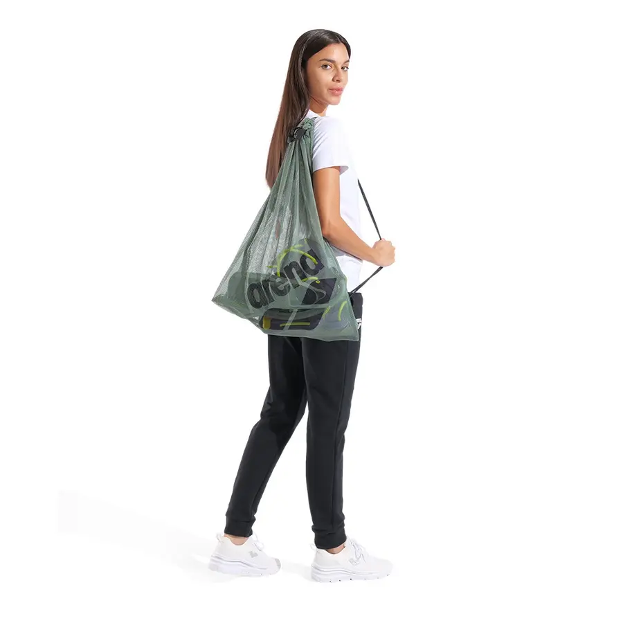 Arena One Go Mesh Bag Svømmebag Grønn | Oppbevaringspose 