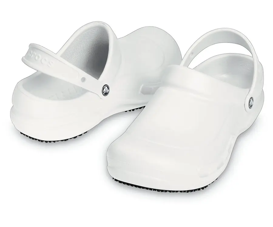 Crocs Bistro Hvit 45 Originale Crocs fra USA 