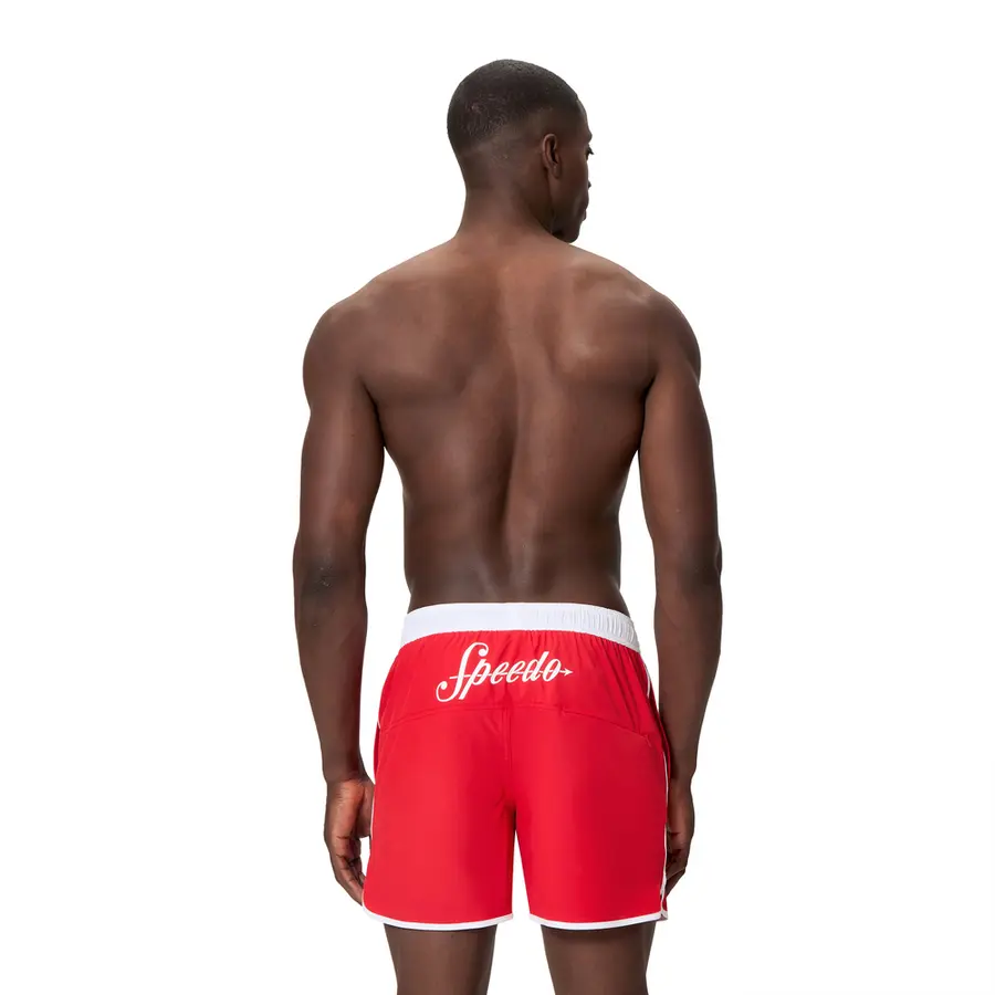 Solid Logo Volley 16 Badeshorts XXL Speedo | Rød | 4-Way Stretch 