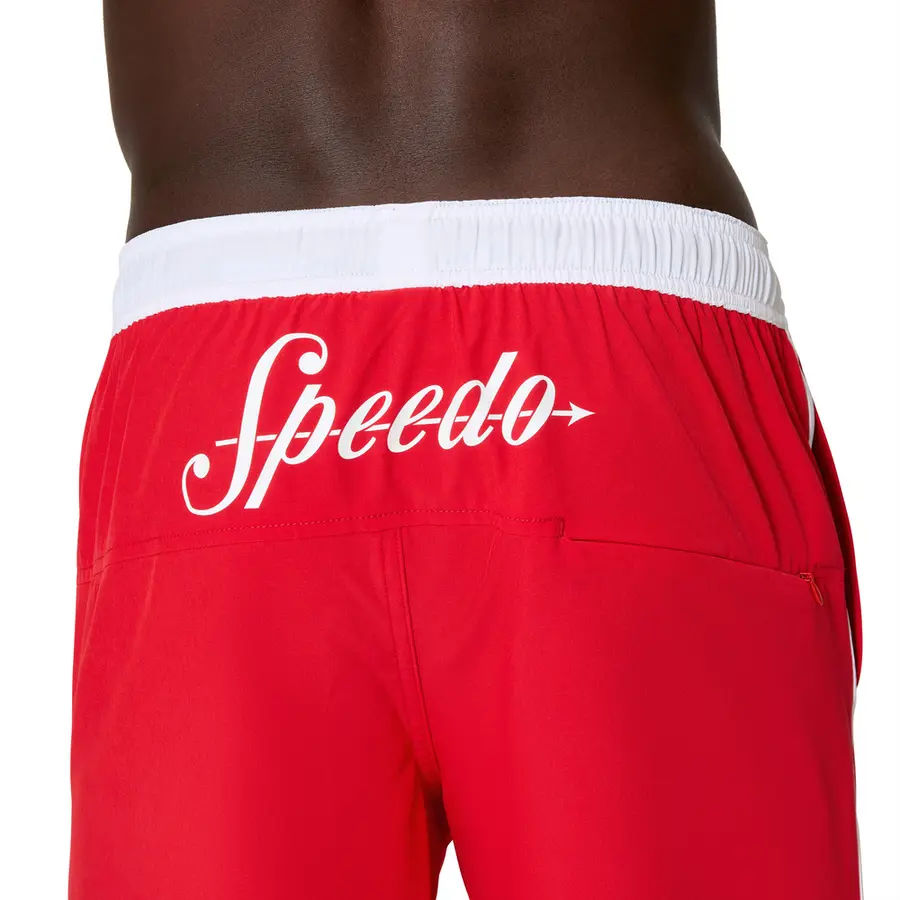 Solid Logo Volley 16 Badeshorts XXL Speedo | Rød | 4-Way Stretch 