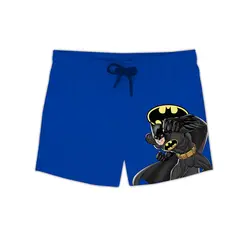 BatMode Badeshorts 128-134cm Slipstop | Batman | Polyamid/Elastan