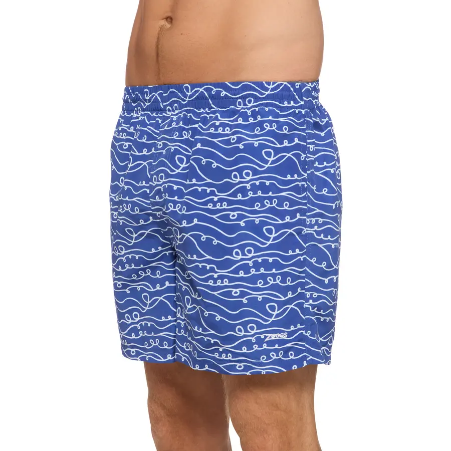 Kahuna Royal 16 Badeshorts XXL Zoggs | Blå/Flerfarget | Ecodura 
