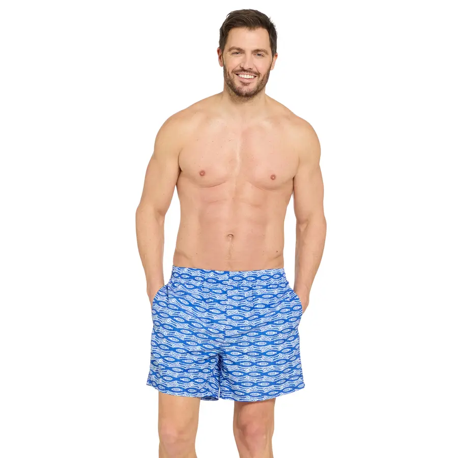 Pisces 16 Badeshorts XXL Zoggs | Blå/Hvit | Ecodura 
