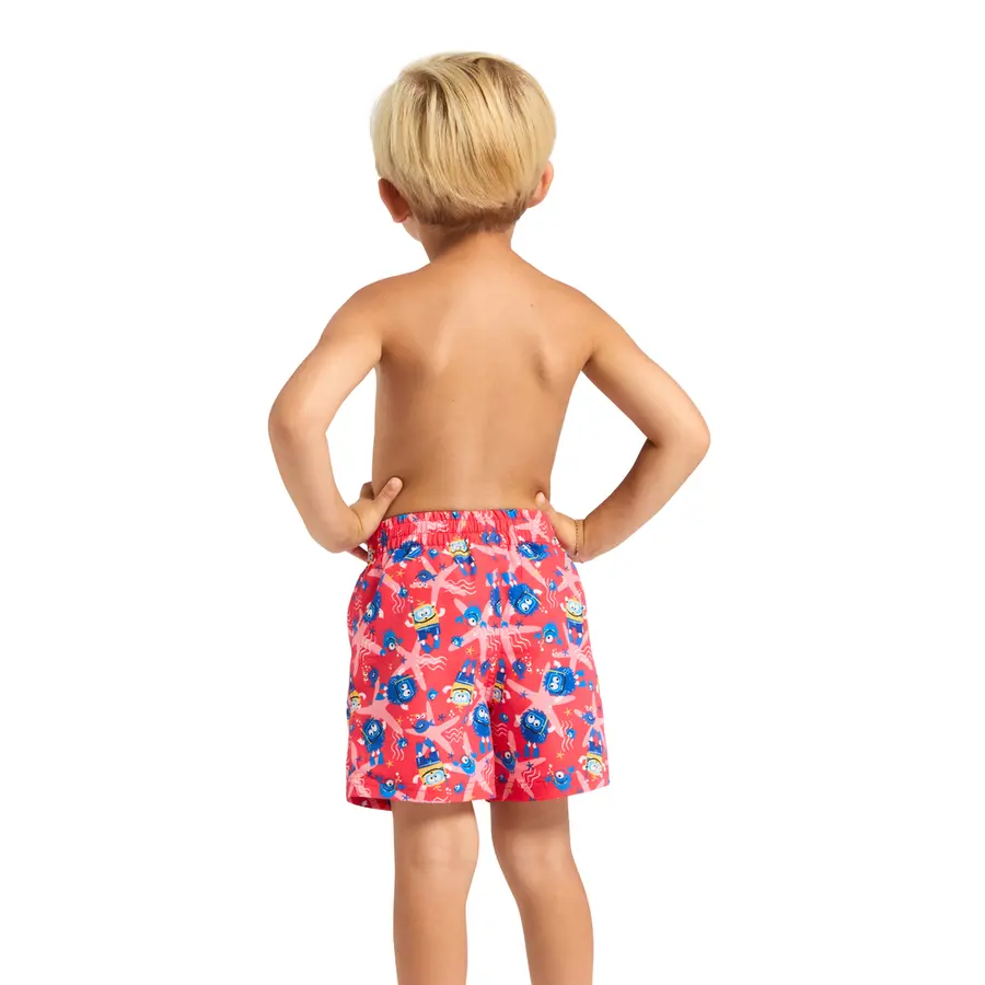 Sea Alien Badeshorts 98cm Zoggs | Rød/Flerfarget | Ecodura 