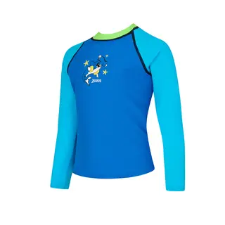 Zoggs Findooza Long Sleeve Zip Zoggs | Blå | Elastomax