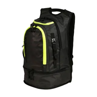 Arena Fastpack 3.0 Ryggsekk 40 L Svart/Gul | Svømmesekk | Svømmebag