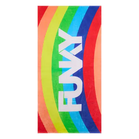 Funky Håndkle Rainbowie 80 x 160 cm | Bomull