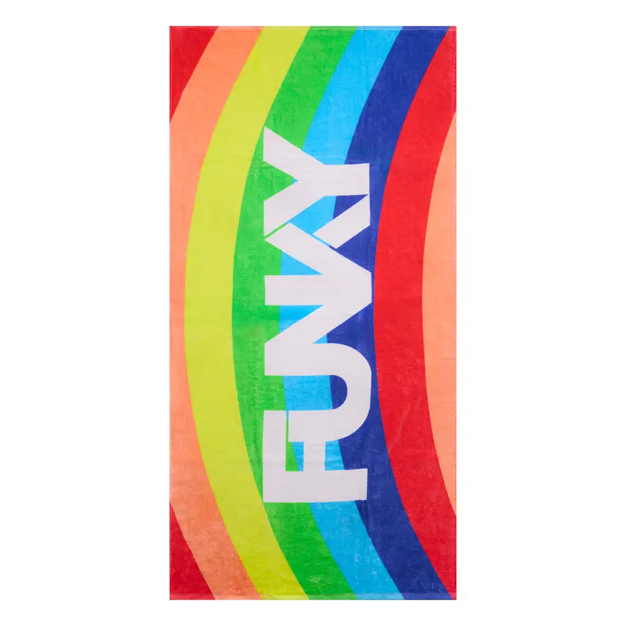 Funky Håndkle Rainbowie 80 x 160 cm | Bomull 