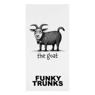 Funky Håndkle The Goat 80 x 160 cm | Bomull