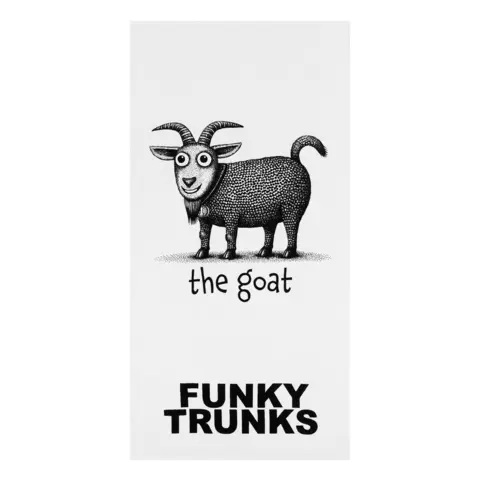 Funky Håndkle The Goat 80 x 160 cm | Bomull