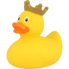 Badeand Med Krone Gul