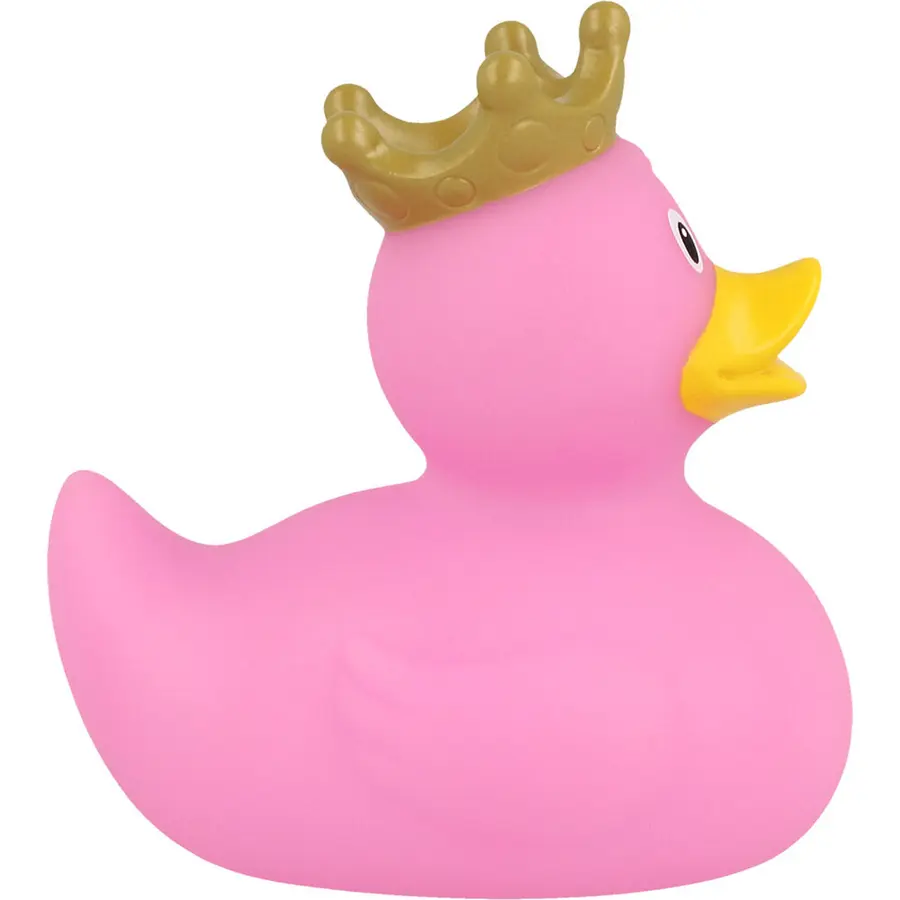 Badeand Med Krone Rosa 