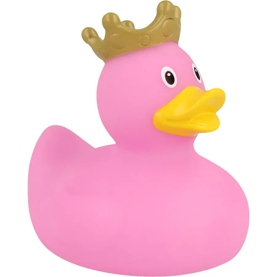 Badeand Med Krone Rosa 