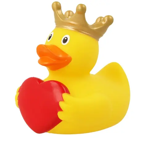 Badeand med Hjerte 