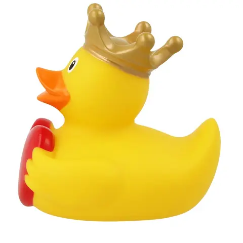 Badeand med Hjerte 