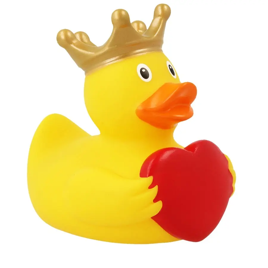 Badeand med Hjerte 