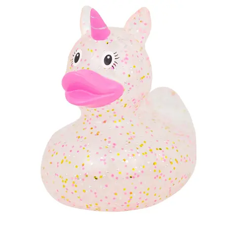 Badeand Enhjørning Glitter