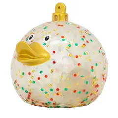 Badeand Julekule Glitter