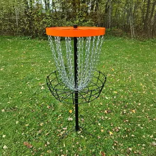Discgolfkurv Style med fot Portabel Frisbeegolfkurv