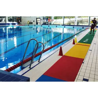 Malmsten Vannpolomatte Fargekodet iht. World Aquatics