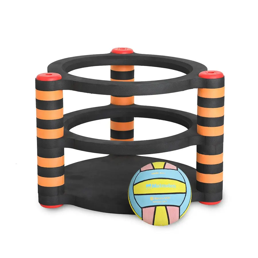 Vannbasketball Basketkurv og 2 baller 