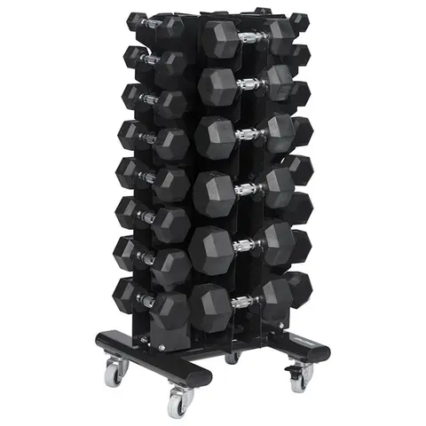 Master Fitness Manualstativ til 14 par Hexagon 1-20 kg | Hantelstativ