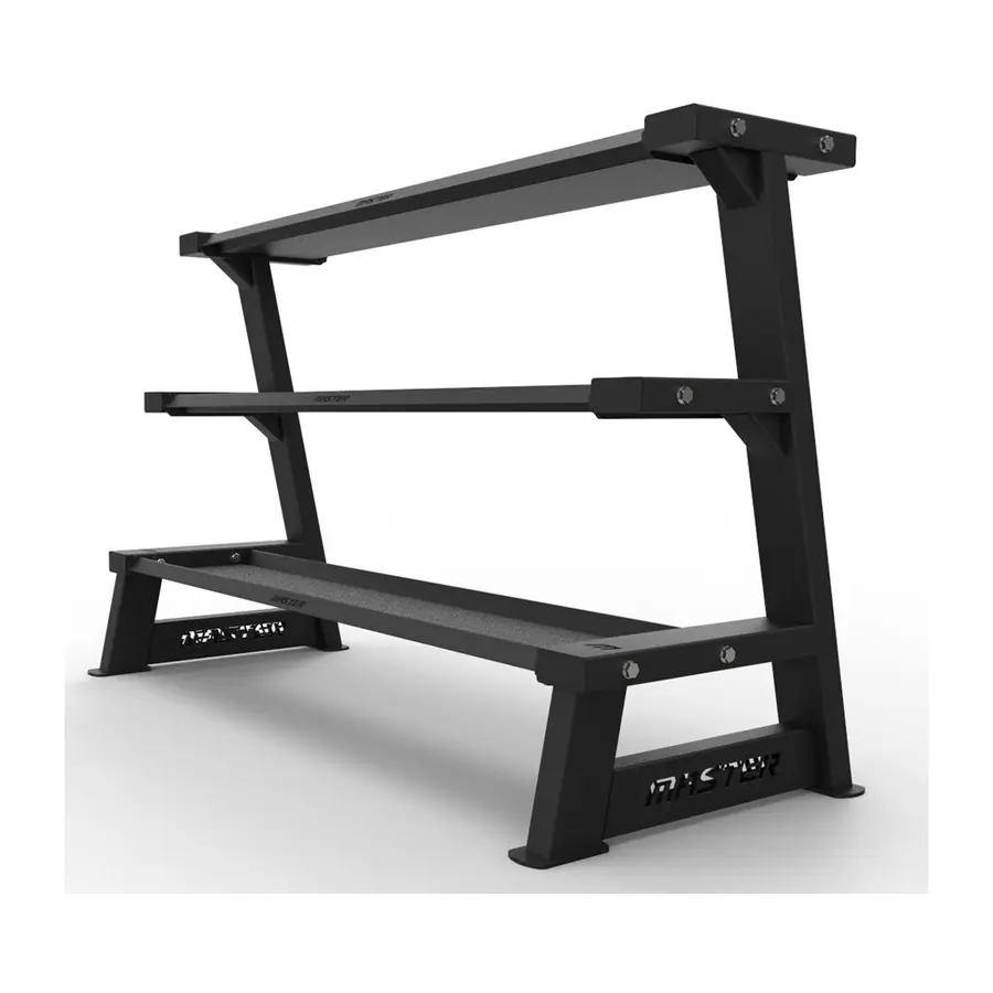 Stativ til kettlebells Kettlebellstativ 3 hyller 