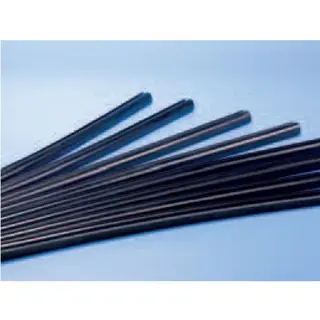 Duraflex gummilister 8 stk svart med lim
