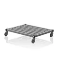 Transportvogn våtrom 1m | Grå 100 x 82 x 21 cm