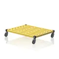 Transportvogn våtrom 1m | Gul 100 x 82 x 21 cm