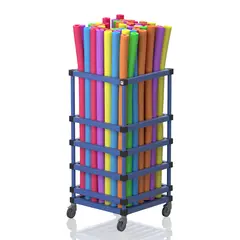 Oppbevaring til Pool Noodles Praktisk oppbevaringsvogn