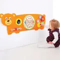 Veggpanel Bjørn Aktivitetsvegg 1 element | 91cm x 32cm  x 5cm